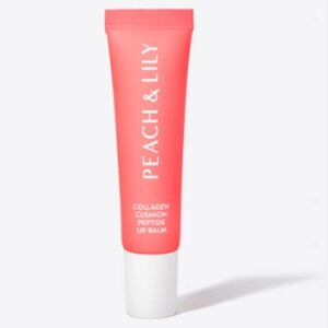 Peach & Lily Collagen Cushion Peptide Lip Balm - Clear